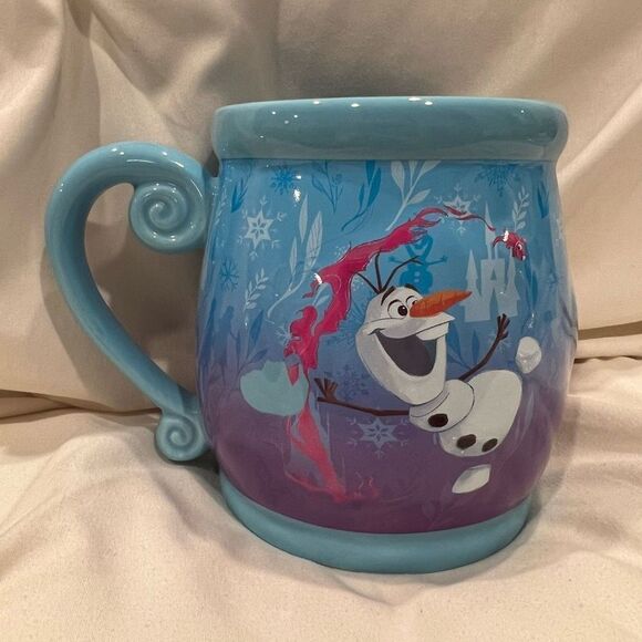 Disney Frozen Princess Elsa & Anna Ceramic Mug NEW in box. 👑 Ice Queen - Picture 4 of 10